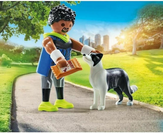 Playmobil MeinLeben Athlet mit Border Collie für 4-10 Jahre