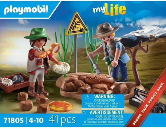 Playmobil MyLife Paleontological Excavation for 4+ years old years old