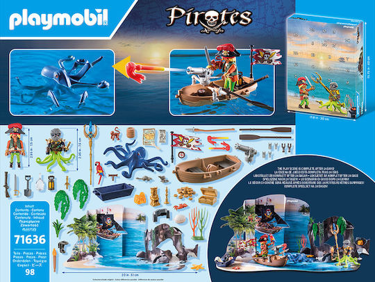 Playmobil Piraten Der Schatz der Piraten für 4-10 Jahre