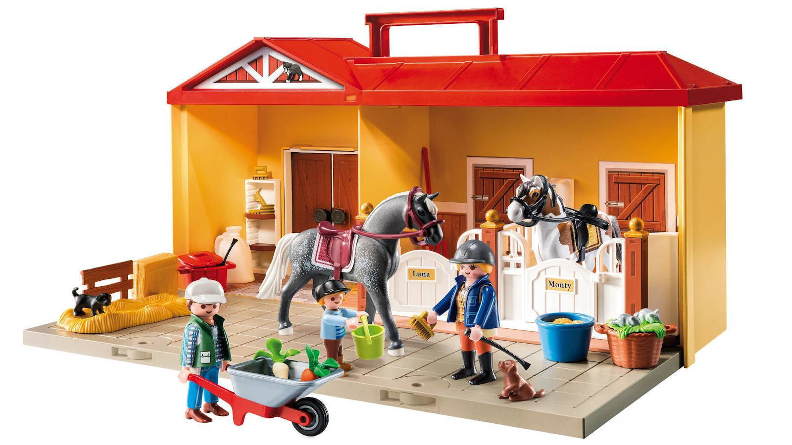 Playmobil Country Take Along Horse Center pentru 4-10 ani 71393