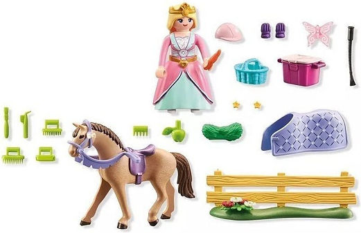 Playmobil Starter Pack Princess with Horse Riding for 4-10 years old
