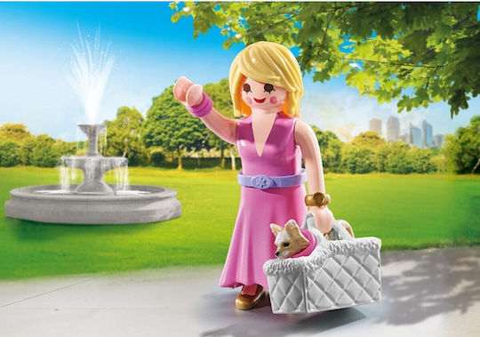Playmobil MeinLeben Frau mit Chihuahua & Korb für 4-10 Jahre