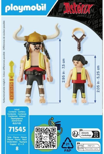 Playmobil Asterix Cremă de ceapă și brânză pentru 5-99 ani