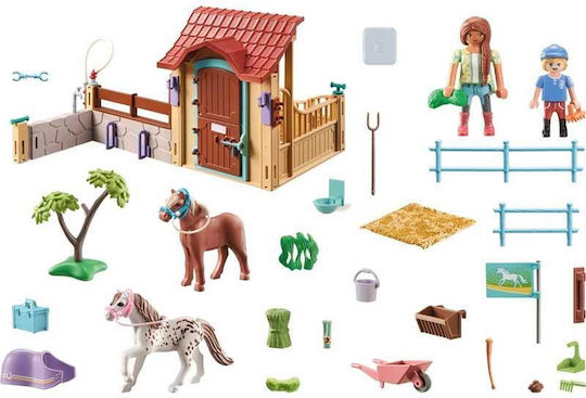 Playmobil Horses Of Waterfall Clubhouse Riding for 5-12 years old