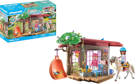 Playmobil Horses Of Waterfall Clubhouse Riding for 5-12 years old