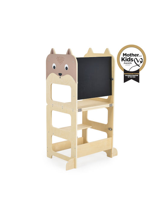 Learning Tower for Painting made of Wood Moni