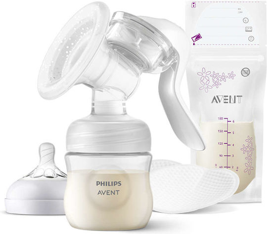 Philips Avent Χειροκίνητο Μονό Θήλαστρο Λευκό 125ml