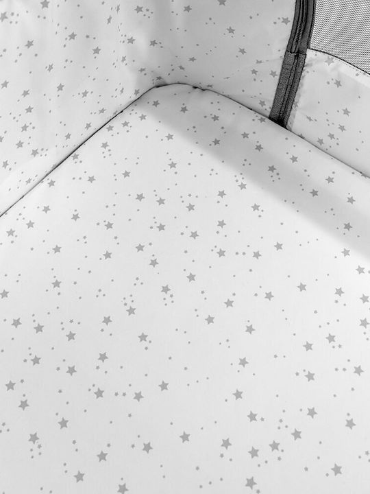 Bebe Stars Λίκνο Pearl με Στρώμα και Ρόδες Ocean