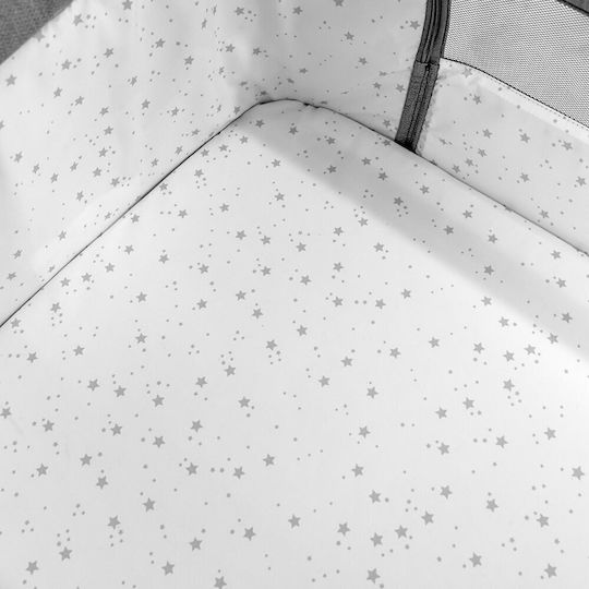 Bebe Stars Λίκνο Pearl με Στρώμα και Ρόδες Ocean