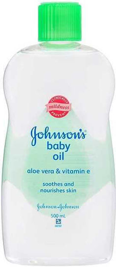 Johnson & Johnson Aloe Vera Λάδι για Ενυδάτωση 500ml