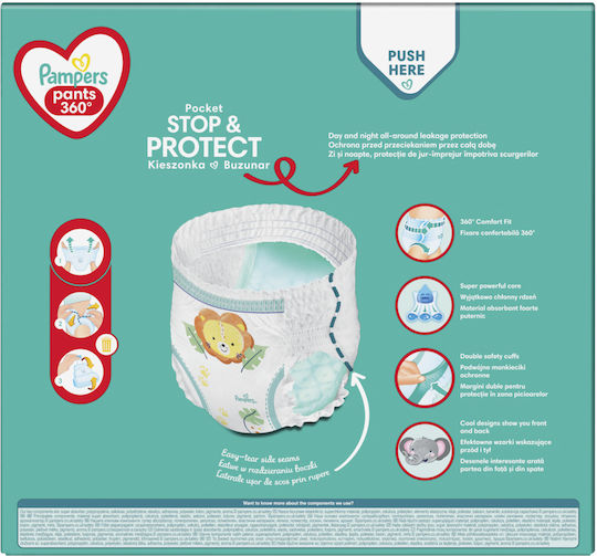 Pampers Diaper Pants Pants Monthly Pack No. 6 for 14-19kg 132pcs