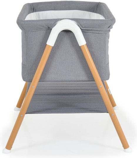 Moni Λίκνο Grey Wooden Print