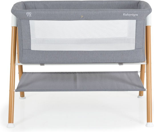 Moni Λίκνο Grey Wooden Print