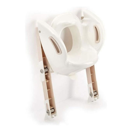 Thermobaby Toddler Toilet Seat Kiddyloo with Footrest & Handles Turquoise-Petrol