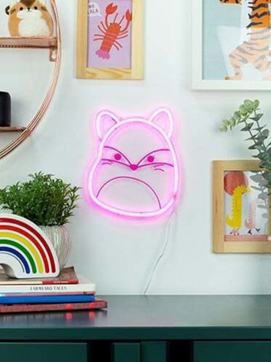 Fizz Squishmallows Fifi Neon Wall Light 350079