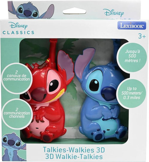 Lexibook Disney Stitch Für Kinder-Walkie-Talkies Ab 3 Jahren