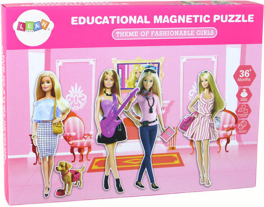 Lean Toys Μαγνητικό Παιχνίδι Κατασκευών για Παιδιά 3+ Ετών