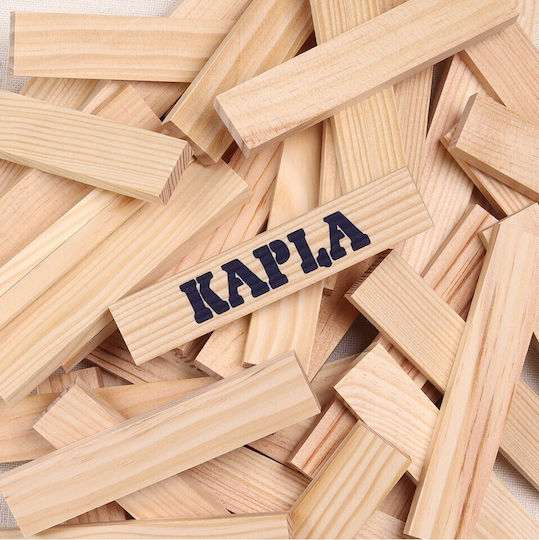 Kapla Παιχνίδι Κατασκευών Ξύλινo για Παιδιά 4+ Ετών