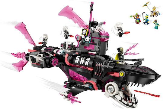 LEGO DREAMZzz Nightmare Shark Подводница За 9+ Години 1413 Бройки