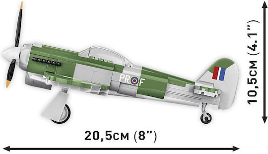 Cobi Bauklötze Historical Collection World War II Hawker Typhoon Mk.1B für 7+ Jahre 190 Stück