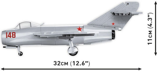 Cobi Cuburi De Construit MiG-15 Fagot Pentru 9+ Ani 504 Bucăți