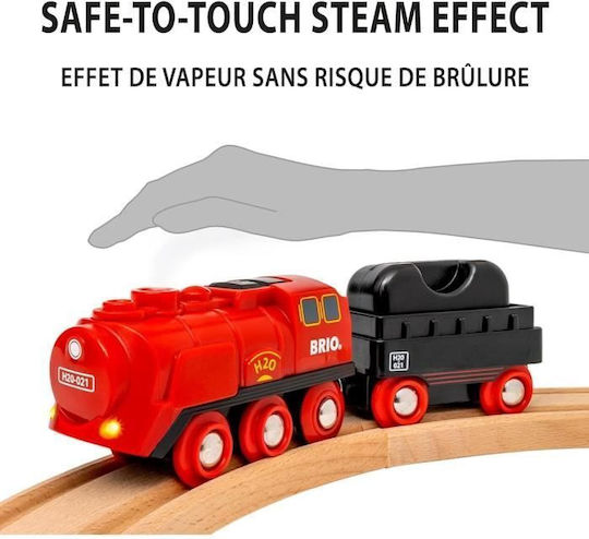 Brio Toys Locomotive Set Σετ με Τρενάκι για 3+ Ετών