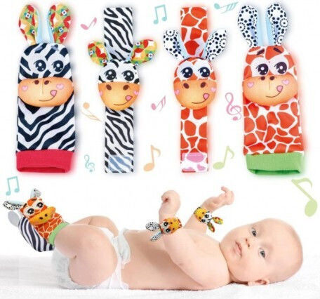 Lazarid Set of Rattles for 0++ Months