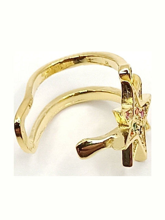 Prince Silvero Σκουλαρίκια Cuff από Ασήμι Επιχρυσωμένα Prince Silvero Σκουλαρίκια Cuff από Ασήμι Επιχρυσωμένα