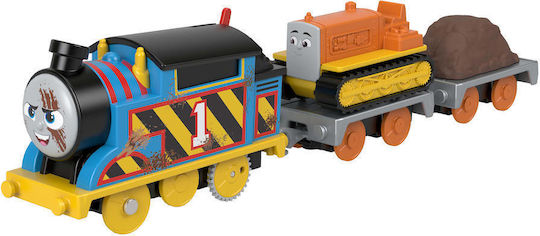 Fisher Price Thomas & Friends Price Thomas & Friends: Motorized - Construction Crew Thomas & Terence Σετ με Τρενάκι για 3+ Ετών