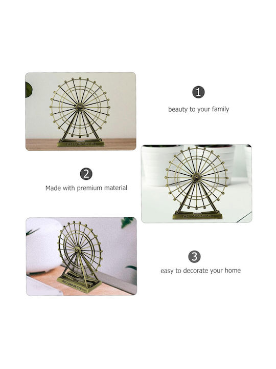 Vintage London Eye Kreative Metallische Rad 23cm 7dis60