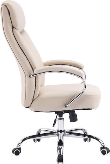 Pakketo Venza Bürostuhl mit Neigen und Einstellbaren Armen Beige