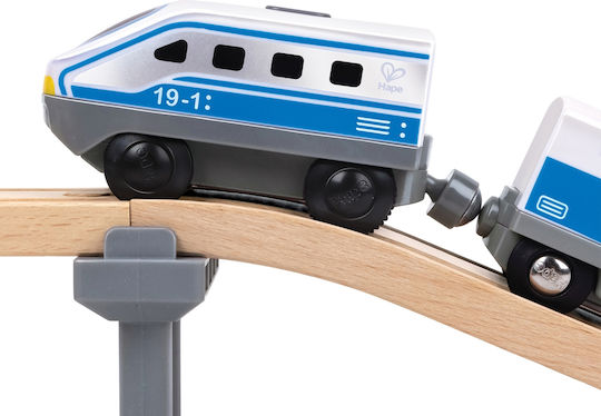 Hape Blue Inter-City Loco Τρενάκι για 3+ Ετών
