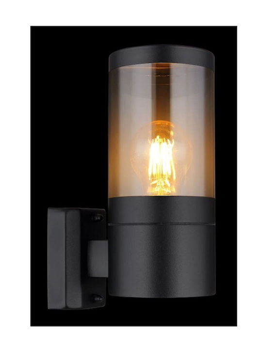 Globo Lighting Wall-Mounted Outdoor Lantern E27 IP44 10.2x24εκ.