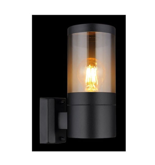 Globo Lighting Wall-Mounted Outdoor Lantern E27 IP44 10.2x24εκ.
