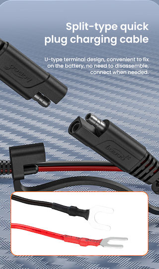 Loboo Φορτιστής Μοτοσυκλέτας με Θύρα: 1xUSB