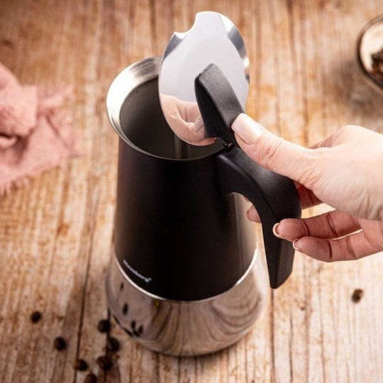 Klausberg Inox Espresso Pot Black