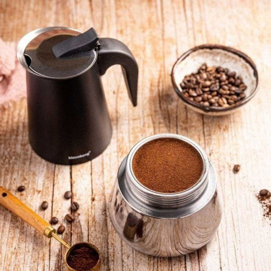 Klausberg Inox Espresso Pot Black