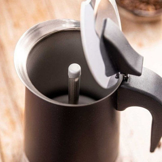 Klausberg Inox Espresso Pot Black