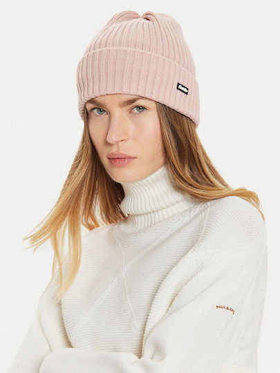 Beanie Beanie Knitted in Pink color