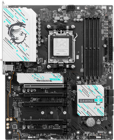 MSI B840M Gaming Plus WIFI6E Motherboard Micro ATX με AMD AM5 Socket 7E77-003R