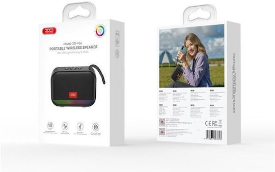 XO F66 Bluetooth Speaker 5W with Battery Life up to 5 hours Black