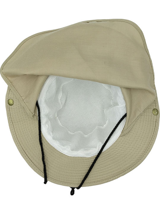Brims and Trims Herren-Hut Safari-Stil Beige