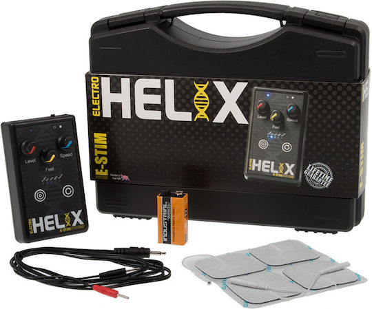 E-Stim Helix Electro Box για Ηλεκτροδιέγερση σε Μαύρο Χρώμα