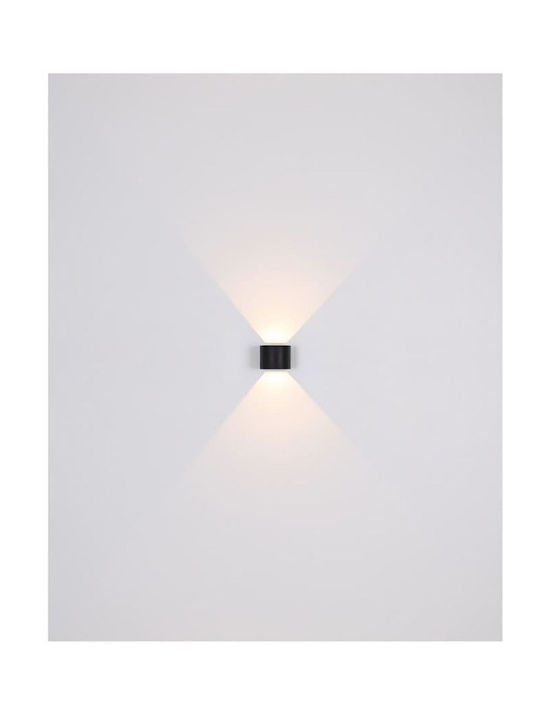 Globo Lighting Επιτοίχιο Εξωτερικό Σποτ LED IP44 3W με Θερμό Λευκό Φως 13.7x10εκ.