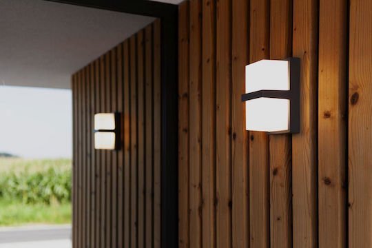 Lutec Wall-Mounted Outdoor LED Light 14W 3000K 9.5x11.2x19cm Lutec Wall-Mounted Outdoor LED Light 14W 3000K 9.5x11.2x19cm