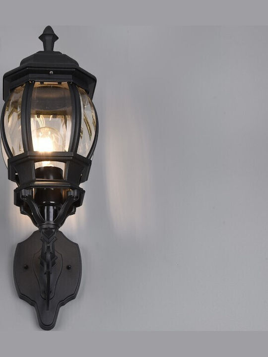 Trio Lighting Wall-Mounted Outdoor Lantern E27 IP44 24.5x15.5x49.5εκ.