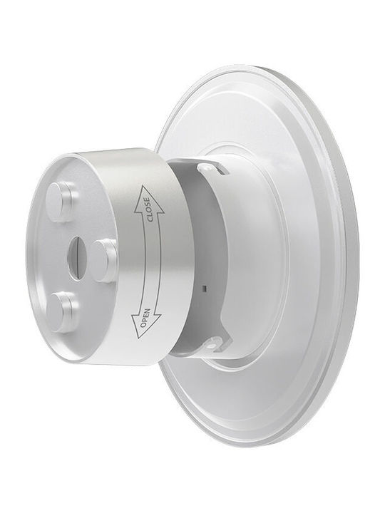 Braytron Επιτοίχια Εξωτερική Πλαφονιέρα LED IP65 8W με Ρυθμιζόμενο Λευκό Φως