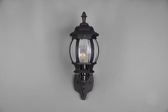 Trio Lighting Επιτοίχιο Εξωτερικό Φαναράκι E27 IP44 24.5x15.5x49.5εκ.