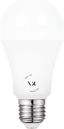 VK Lighting Bec LED 18W 133mm pentru Soclu E27 și Formă A60 Alb rece 2000lm