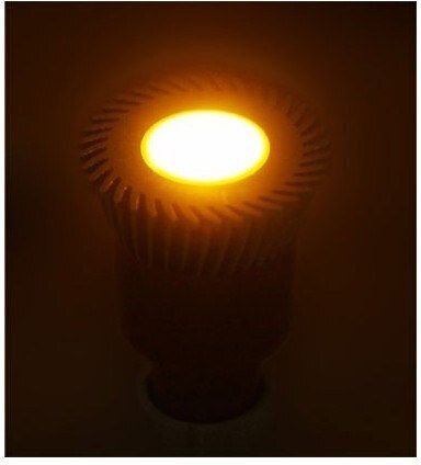 Adeleq LED-Lampe 3W für Fassung GU5.3 und Form MR16 Rot